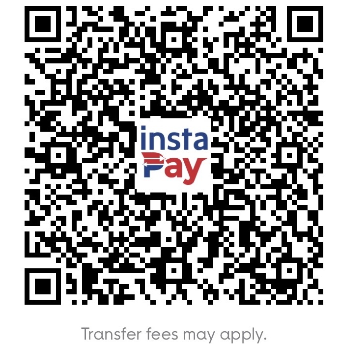 InstaPay QR code for monetary gifts